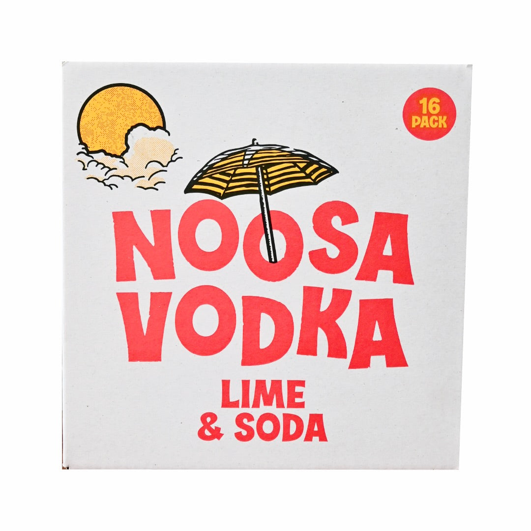 Noosa Vodka Lime & Soda 16 Pack